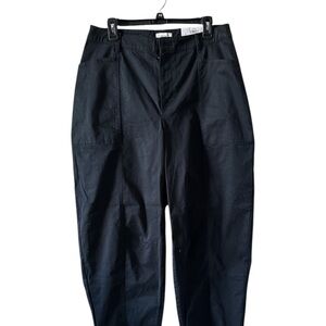 Women  On 34th Black Barrel Pants